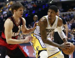 George deja a los Pacers como líderes en la División Central George deja a los Pacers como líderes en la División Central