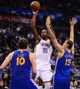 Kevin Durant se mantuvo como líder de los Thunder Kevin Durant se mantuvo como líder de los Thunder