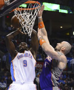 Durant encabezó el ataque de los Thunder; Ibaka nueve puntos Durant encabezó el ataque de los Thunder; Ibaka nueve puntos