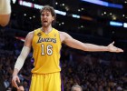 Pau: "Siento que pertenezco a los Lakers, pero el futuro es incierto"