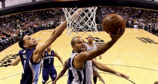Primer partido Spurs - Grizzlies