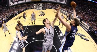 Las imágenes del partido Spurs - Grizzlies