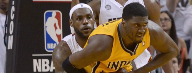 Hibbert y las pérdidas de LeBron James dan el triunfo a los Pacers