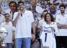 El Madrid celebra su Liga en el Ayuntamiento y la Comunidad