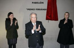 Pedro Ferrándiz ya tiene un pabellón con su nombre