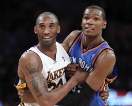 Kevin Durant: "Kobe Bryant es el mejor de la historia"