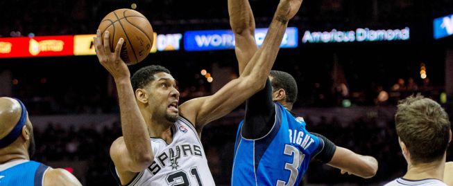 Un majestuoso partido de Duncan acaba con los Mavericks Un majestuoso partido de Duncan acaba con los Mavericks