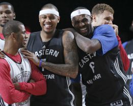 ¿Un sueño? 'Melo', LeBron, Paul y Griffin, juntos en los Clippers