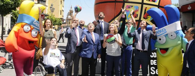 El baloncesto toma la calle: la Copa del Mundo está en marcha El baloncesto toma la calle: la Copa del Mundo está en marcha