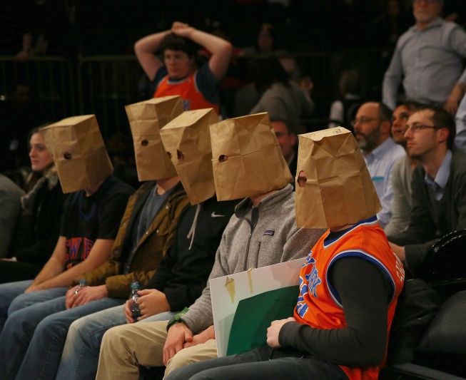 La 'vergüenza' de ser aficionado de los New York Knicks