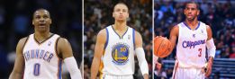 Ránking de bases NBA, según ESPN: ¿Westbrook o Curry?