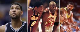 Líderes de los Playoffs: Jordan, Russell, Magic, Duncan, Kobe...