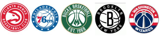 La nueva moda en los escudos NBA: redondear el logo