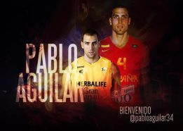 Pablo Aguilar, nuevo jugador del Herbalife Gran Canaria