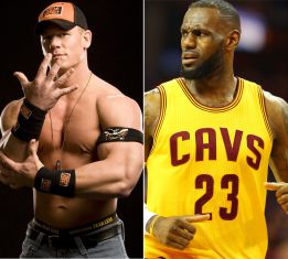John Cena: "Jugaría al baloncesto con la cabeza de LeBron James"