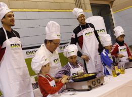 Norel y Fotu, dos cocineros de altura en el CAI Zaragoza