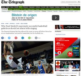 'Basketball galacticos': acusan al Madrid de "dopaje financiero"
