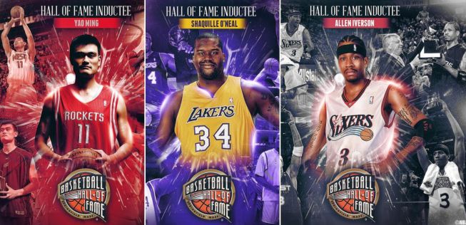 Shaquille, Iverson y Yao Ming ya forman parte del 'Hall of Fame'