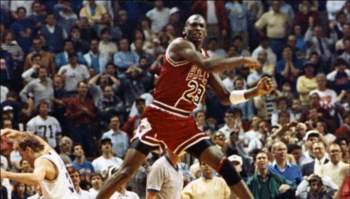 Michael Jordan: 'The Shot'.