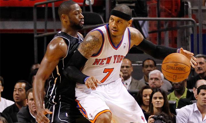 Carmelo: "Wade estuvo a dos días de firmar por los Knicks"