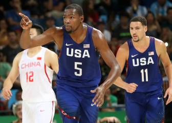 Primer show del 'Dream Team' y Kevin Durant en Rio 2016