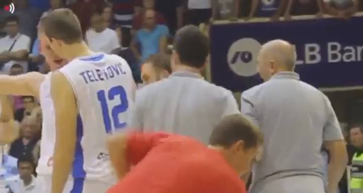 Lío en Bosnia: Teletovic hizo llorar a su compañero Musa