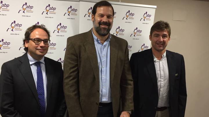 Marc Alomá, Alfonso Reyes y Rafa Jofresa, de la ABP.