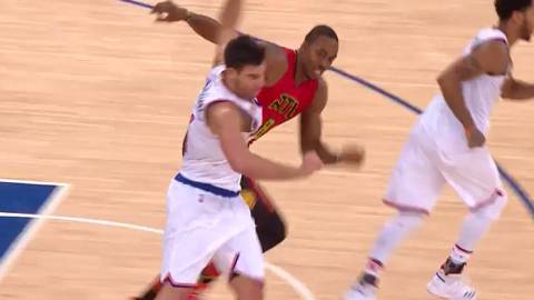 El codazo de Dwight Howard a Willy Hernangómez.