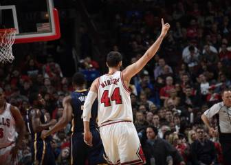 Mirotic, héroe de los Bulls en victoria sobre los Pacers