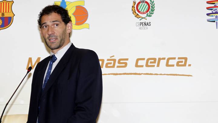 Jorge Garbajosa, presidente de la Federación Española de Baloncesto (FEB).