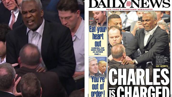 El dueño de los Knicks: "Charles Oakley tiene un problema con la ira y puede que con el alcohol"