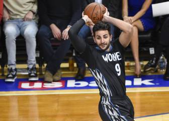 Rubio enlaza por primera vez en la NBA 4 partidos con 20 puntos