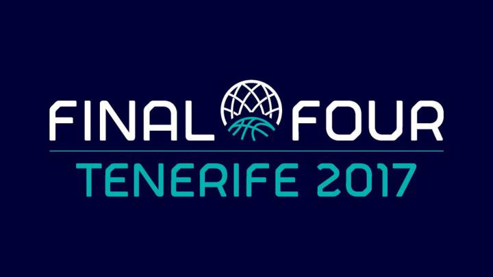 Logotipo de la Final Four de la Champions FIBA que se celebrará en Tenerife con el Ibersotar como anfitrión.