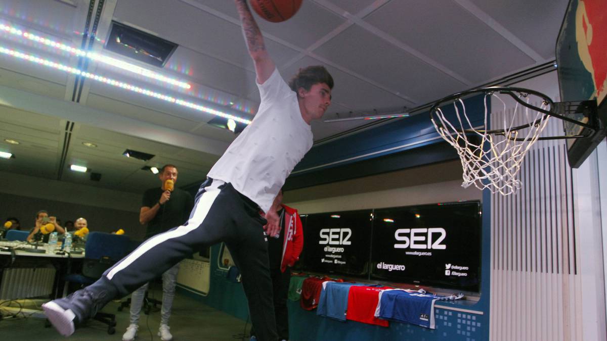 Antoine Griezmann, en 'El Larguero'.