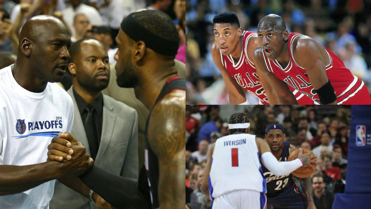 Iverson y Pippen hablan sobre la comparación Jordan-LeBron