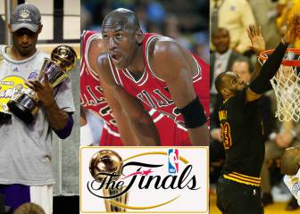 Los rivales de LeBron en las Finales NBA, más complicados que los de Jordan y Kobe