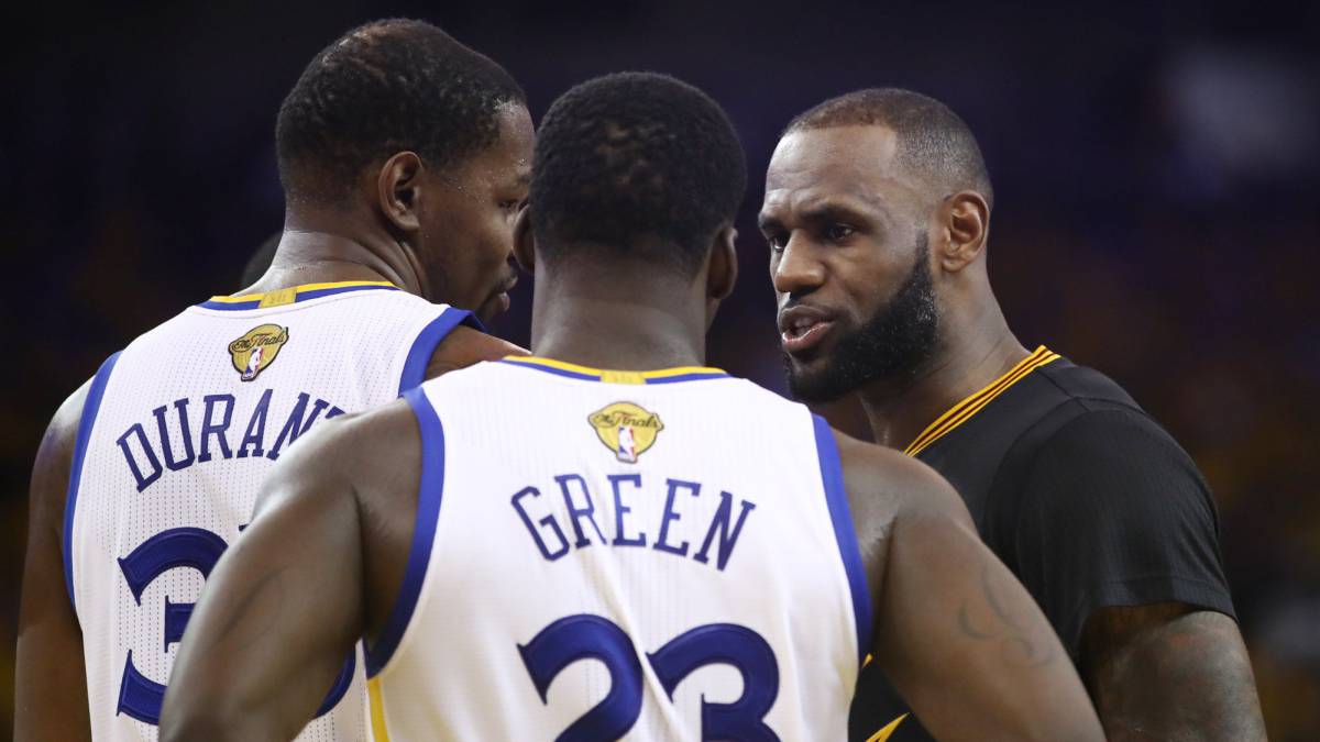 La burla de los Warriors contra LeBron James