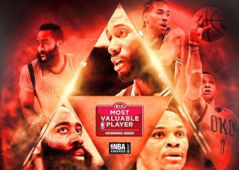 ¿Kawhi, Westbrook o Harden? Hoy conoceremos al MVP