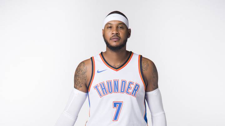 Melo será el 'cuatro' titular de OKC, y es letal en esa posición