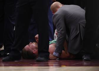 Terrible inicio NBA: fractura de tobillo de Gordon Hayward