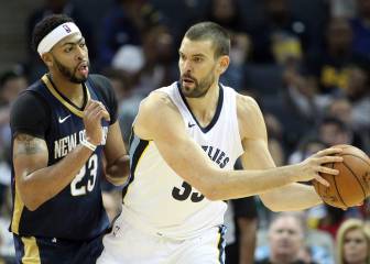Marc Gasol se impone pese a 61 puntos de Cousins y Davis