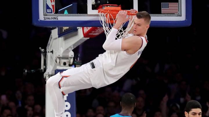 Kristaps Porzingis (28) culmina otra remontada: ¡6/7 para NYK!
