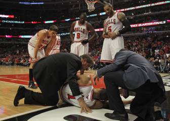 Así ha sido el calvario de Derrick Rose con las lesiones
