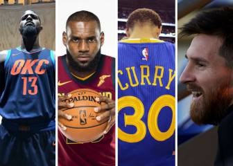 Thunder, Cavs y Warriors, los que mejor pagan del mundo; 18 de los 21 primeros son NBA