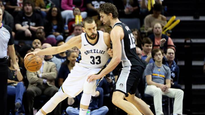 Nuevo duelo entre los Gasol y 10 derrotas seguidas de Memphis