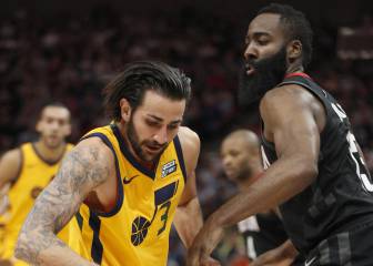 Harden y Chris Paul, demasiado para Mitchell y los Jazz