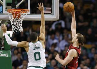 El 'héroe' Olynyk (32) y los Heat, una pesadilla para los Celtics