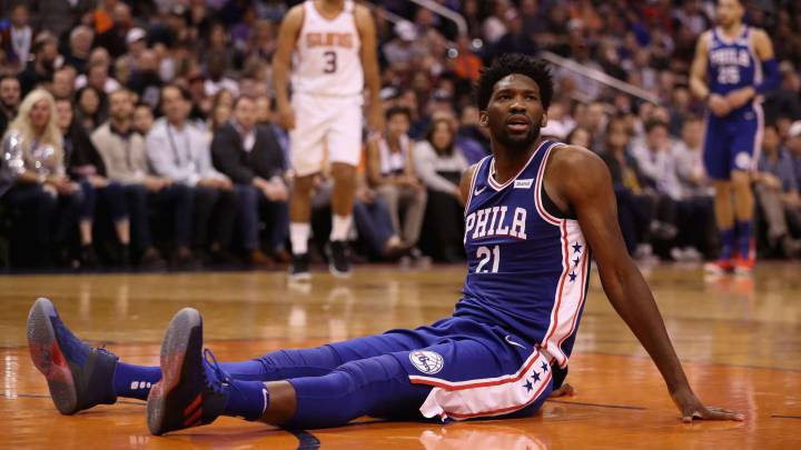 Susto de Embiid en Phoenix, pero El Proceso recupera la sonrisa