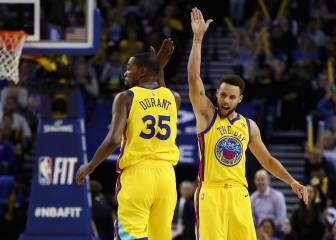 Durant, Klay y Curry destrozan a los Wolves desde el triple