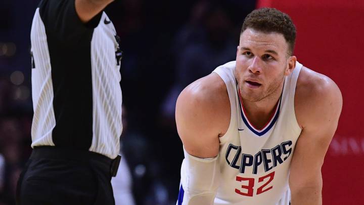 Blake Griffin, durante el partido entre Los Angeles Clippers y los Minnesota Timberwolves.